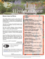 Weeder's Digest, December 2012/January 2013