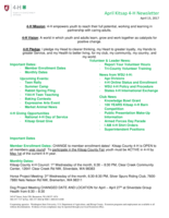 Kitsap County 4-H Newsletter, April 2017