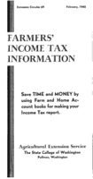 Farmers' income tax information