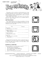 Leader's Guide: Super Snacks