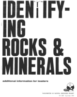 Identifying rocks and minerals