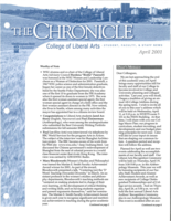 The Chronicle, April 2001