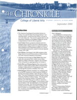 The Chronicle, September 2000
