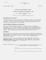 Washington state homemakers' council standards of achievement for homemakers' clubs for the 1963 or 1963-64 club year