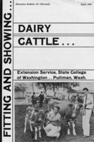 Fitting and showing dairy cattle