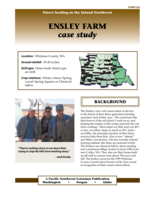 Ensley Farm Case Study: Direct Seeding in the Inland Northwest