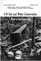 4-H soil and water conservation west of the Cascades