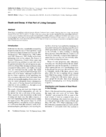 Death and decay: A vital part of living canopies