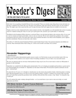 Weeder's Digest, October 2004