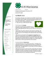 4-H Horizons, June 2015