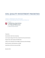 Soil quality investment priorities