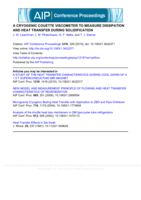 A cryogenic Couette viscometer for the measurement of dissipation and heat transfer during solidification