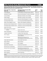 WSU Pesticide Study Material Order Form