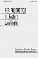 Pea production in eastern Washington