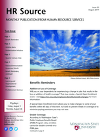 HR Source Newsletter, August 2019