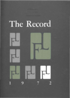 The Record, volume 33, 1972