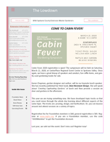 Lowdown, February 2020