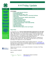 4-H Friday Update, March 11, 2016