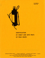 Identification of insect and mite pests of field crops