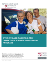 Over-involved parenting and competition in youth development programs