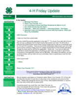 4-H Friday Update, March 7, 2014