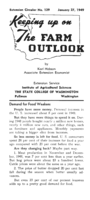 Keeping up on the farm outlook