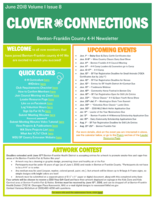 Clover Connections, June 2018