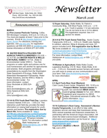 Walla Walla County Extension Newsletter, March 2016