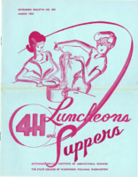 4H luncheons and suppers