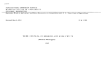 Weed control in berries and bush fruits (western Washington)