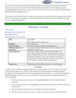 Media Review: Live Mocha