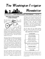 Washington Irrigator Newsletter, July 1999