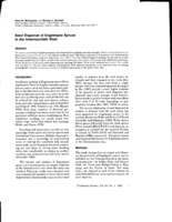 Seed Dispersal of Engelmann Spruce in the Intermountain West