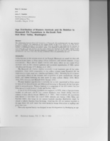 Age Distribution of Western Hemlock and Its Relation to