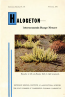 Halogeton--intermountain range menace