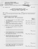 Washington state homemakers' council standards of achievement for homemakers' clubs from July 1, 1959 to June 30, 1960
