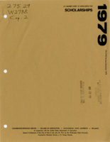 4-H member guide to application for scholarships, 1979