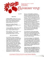Cranberry Vine, June 2000
