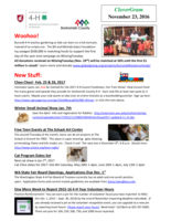 CloverGram, November 23, 2016