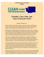 Turbidity, Color, Odor and Taste in Domestic Water