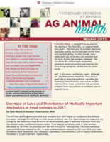 Veterinary Medicine Extension Newsletter, Winter 2019