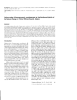 Yellow-cedar (Chamaecyparis nootkatensis) at the northwest limits of its natural range in Prince William Sound, Alaska