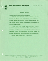 Bag of tricks for EFNEP youth program: Food group hopscotch