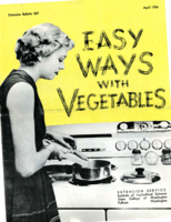Easy ways with vegetables