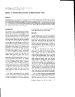 Uptake of Tritiated Groundwater by Black Locust Trees