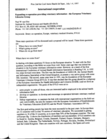 Expanding co-operation providing veterinary information - the European Veterinary Libraries Group