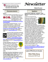Walla Walla County Extension Newsletter, March 2020