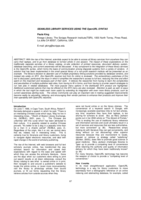 Seamless library services using the OpenURL syntax