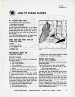 How to clean floors