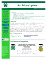 4-H Friday Update, March 24, 2017